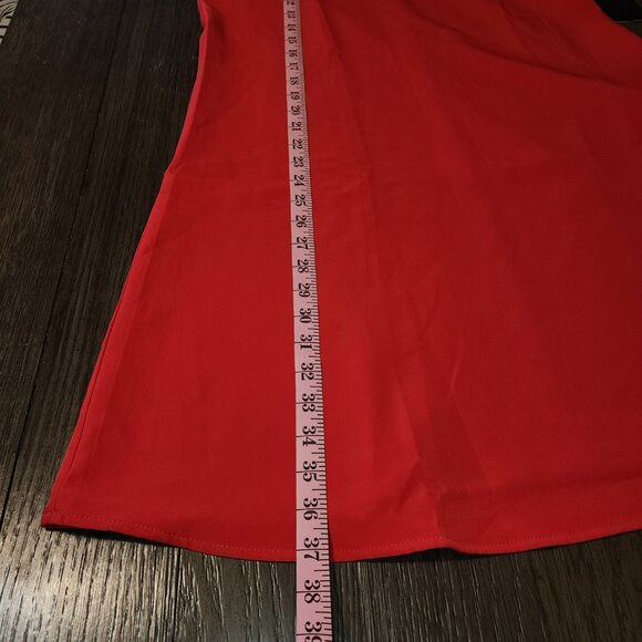 Tuckernuck Poppy Red Blythe Dress NWT Med - Picture 3 of 7